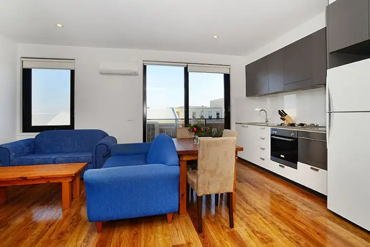 Second view of Homely apartment listing, 215/71 Henry Street, Kensington VIC 3031