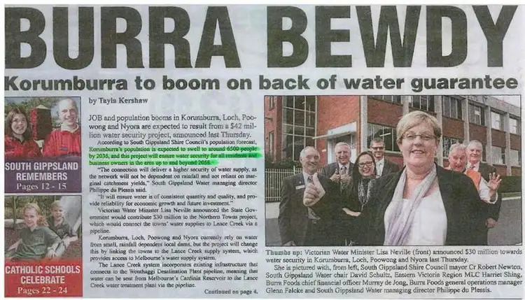 Fourth view of Homely land listing, 50 GUYS ROAD, Korumburra VIC 3950