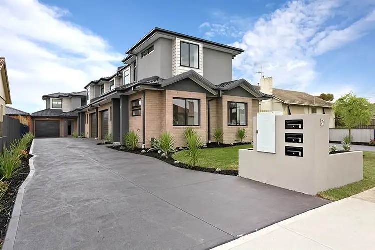 Main view of Homely townhouse listing, 2/51 Jacana Avenue, Broadmeadows VIC 3047