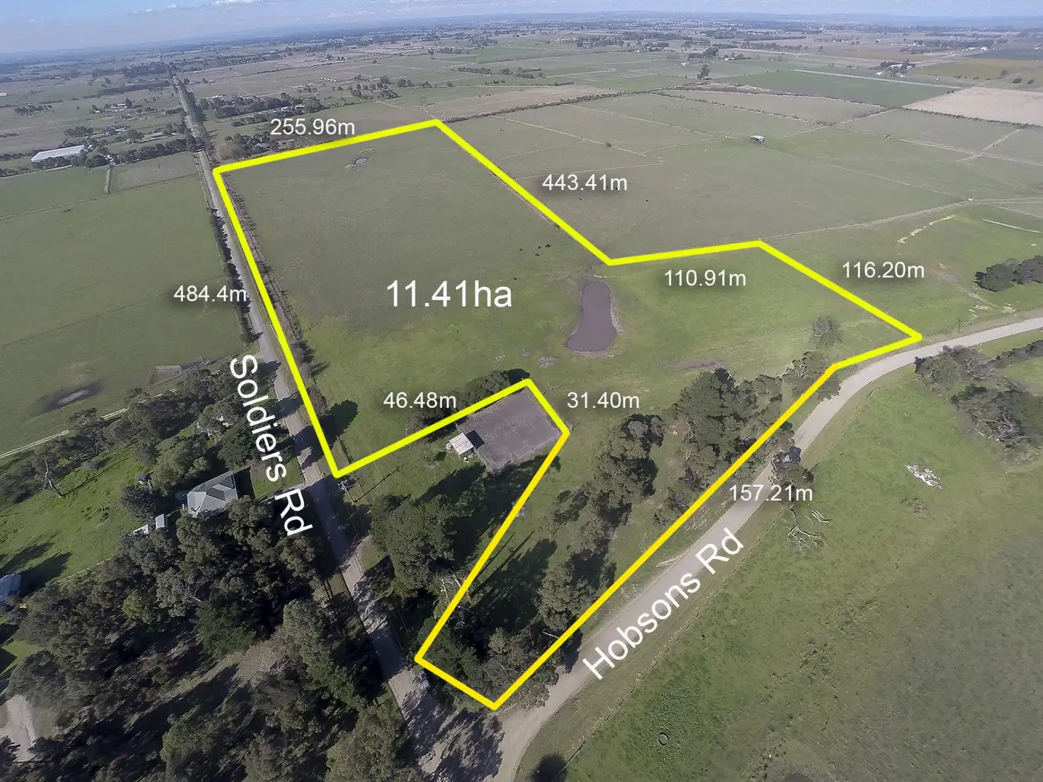 Main view of Homely rural property listing, 105 HOBSON ROAD, Rythdale VIC 3810