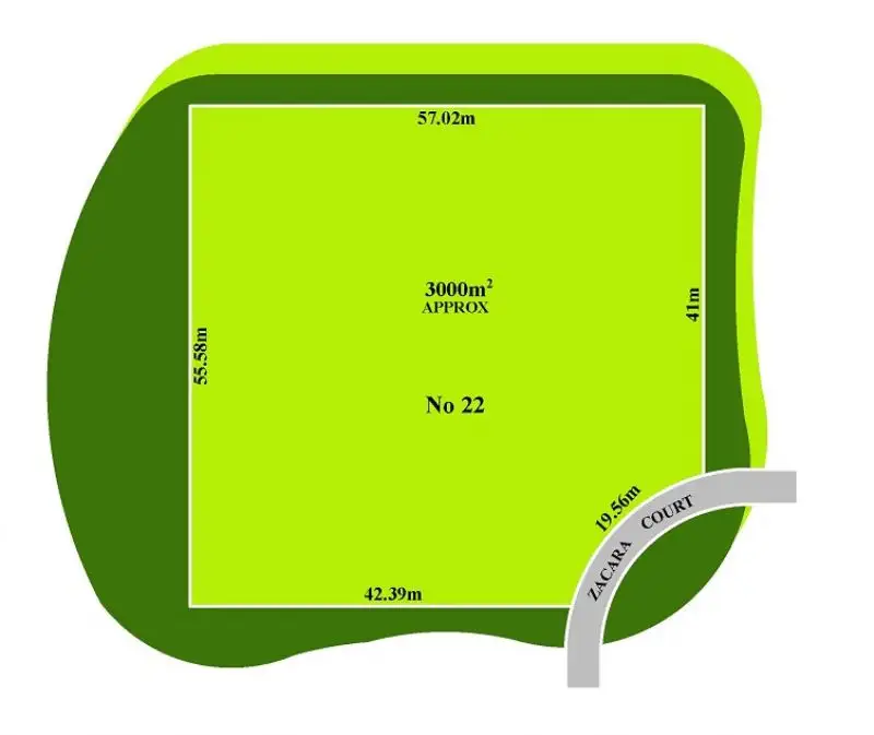 Main view of Homely land listing, 22 Zacara Court, Deer Park VIC 3023