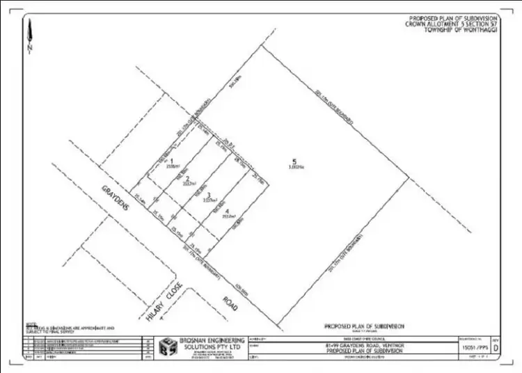 Third view of Homely land listing, LOT 3/81-99 GRAYDENS RD, Ventnor VIC 3922