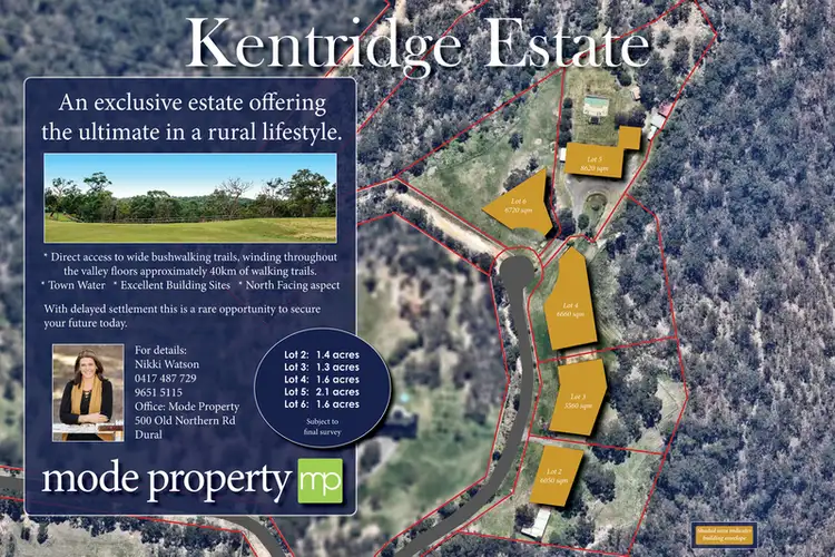 Third view of Homely land listing, LOT 3, 187A Pitt Town Road, Kenthurst NSW 2156