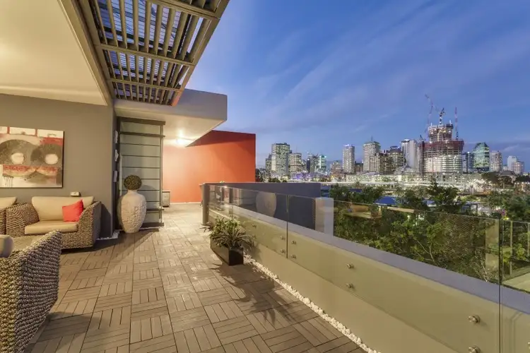 Main view of Homely apartment listing, 2409/180 Grey Street, South Brisbane QLD 4101