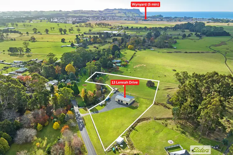 Main view of Homely rural property listing, 13 Lennah Drive, Wynyard TAS 7325