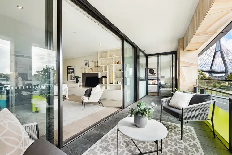 Second view of Homely apartment listing, 2/15 Bowman Street, Pyrmont NSW 2009