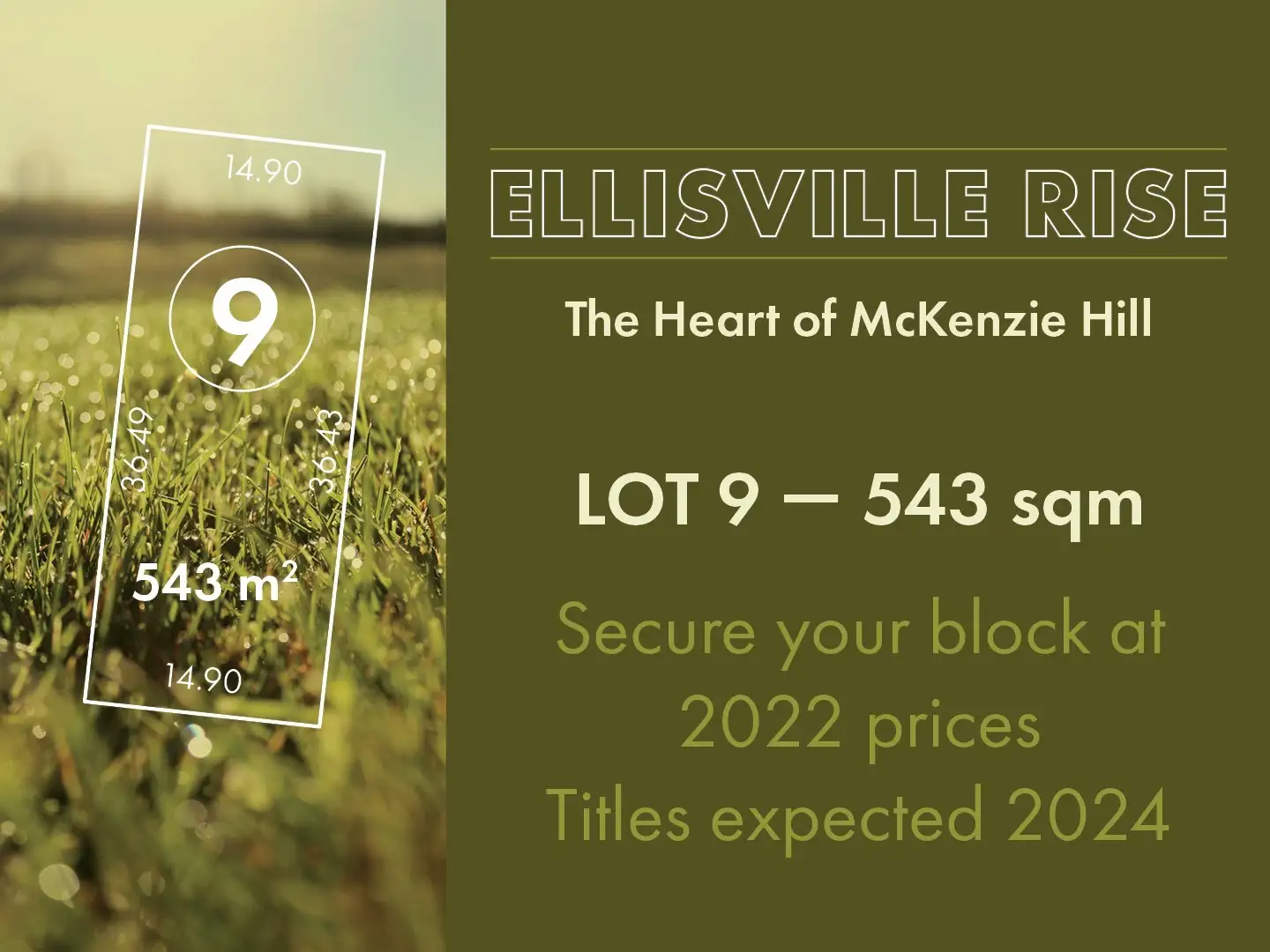 Main view of Homely land listing, LOT 9, 7 Martin Street, Mckenzie Hill VIC 3451