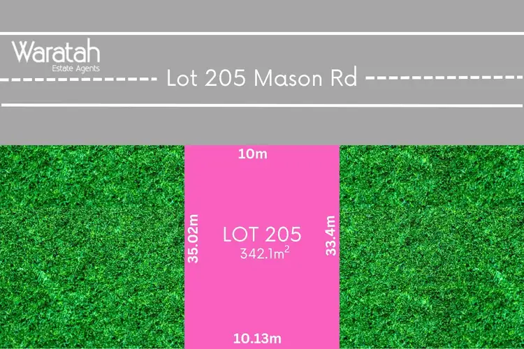 Main view of Homely land listing, LOT 205 Mason Road, Box Hill NSW 2765