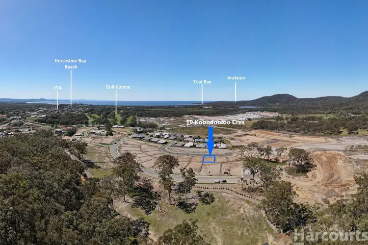 Main view of Homely land listing, 19 Koondooloo Crescent, South West Rocks NSW 2431