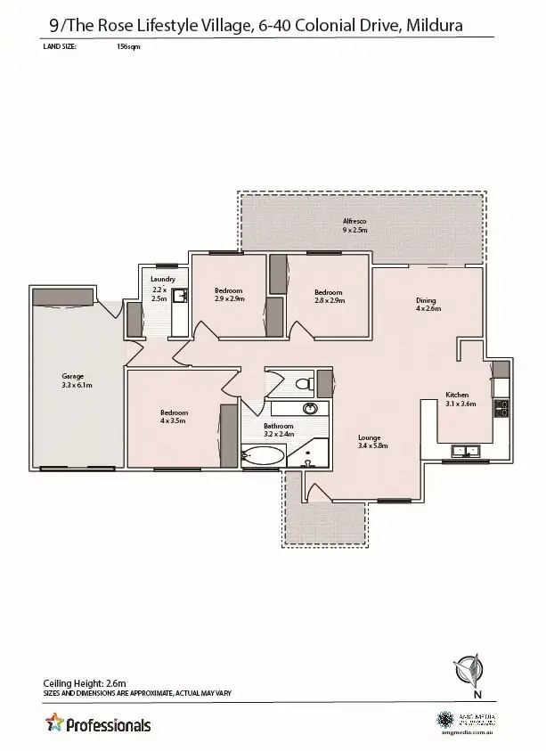 Second view of Homely unit listing, 9/6-40 Colonial Drive, Mildura VIC 3500