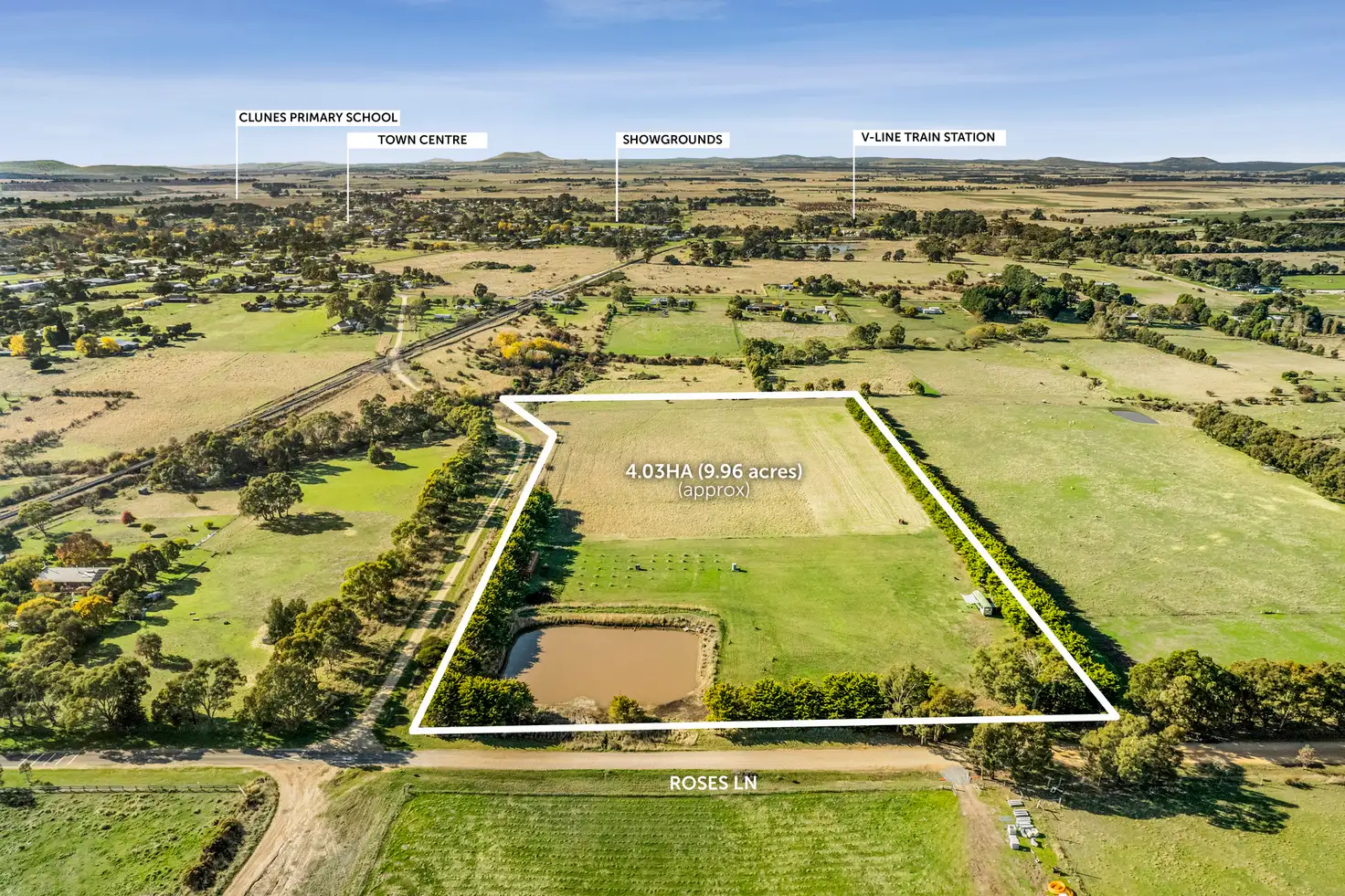 Main view of Homely land listing, 95 Roses Lane, Clunes VIC 3370