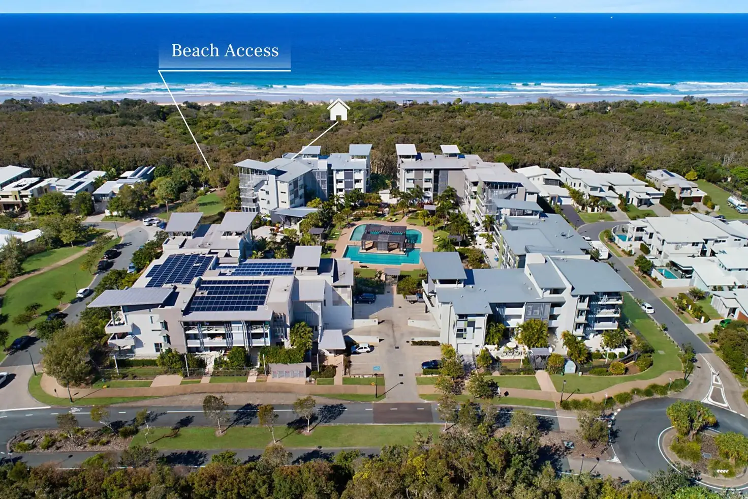 Main view of Homely unit listing, 4203/27 Boardwalk Boulevard, Mount Coolum QLD 4573