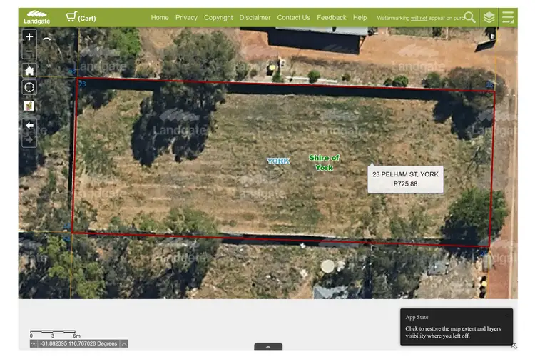 Third view of Homely land listing, 23 Pelham Street, York WA 6302