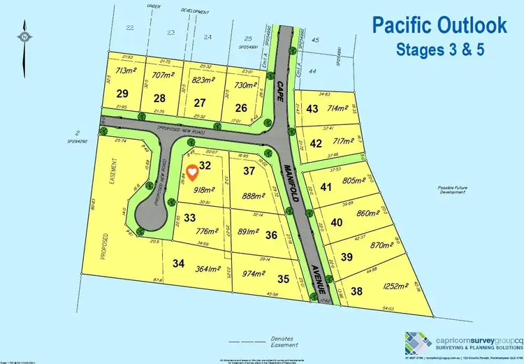 Third view of Homely land listing, LOT 32 Cape Manifold Avenue, Pacific Heights QLD 4703
