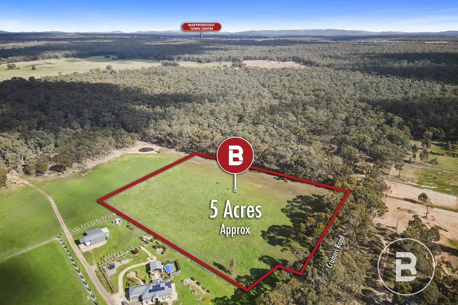 Main view of Homely land listing, 73 Crameri Road, Carisbrook VIC 3464