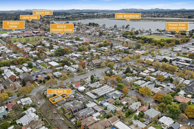 Second view of Homely unit listing, 1/18 Kent Street, Ballarat Central VIC 3350