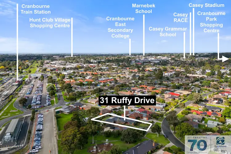 Main view of Homely house listing, 31 Ruffy Drive, Cranbourne VIC 3977
