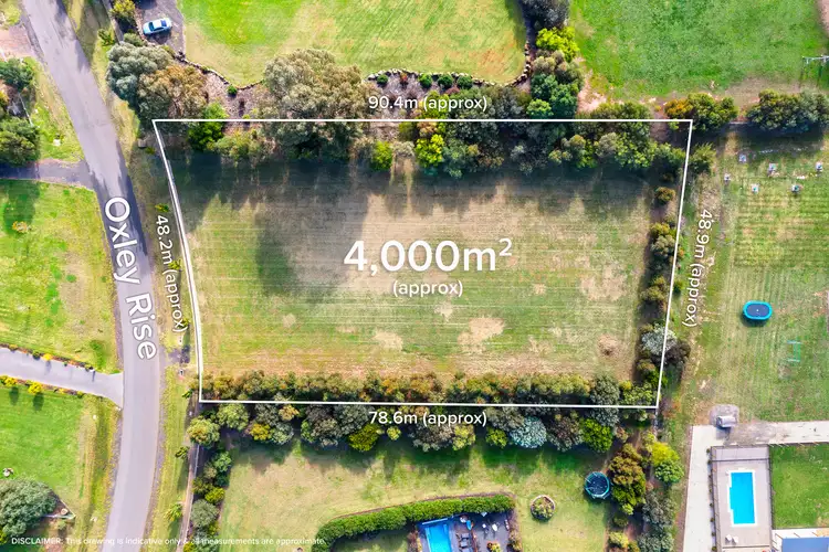 Third view of Homely land listing, 50 Oxley Rise, Batesford VIC 3213