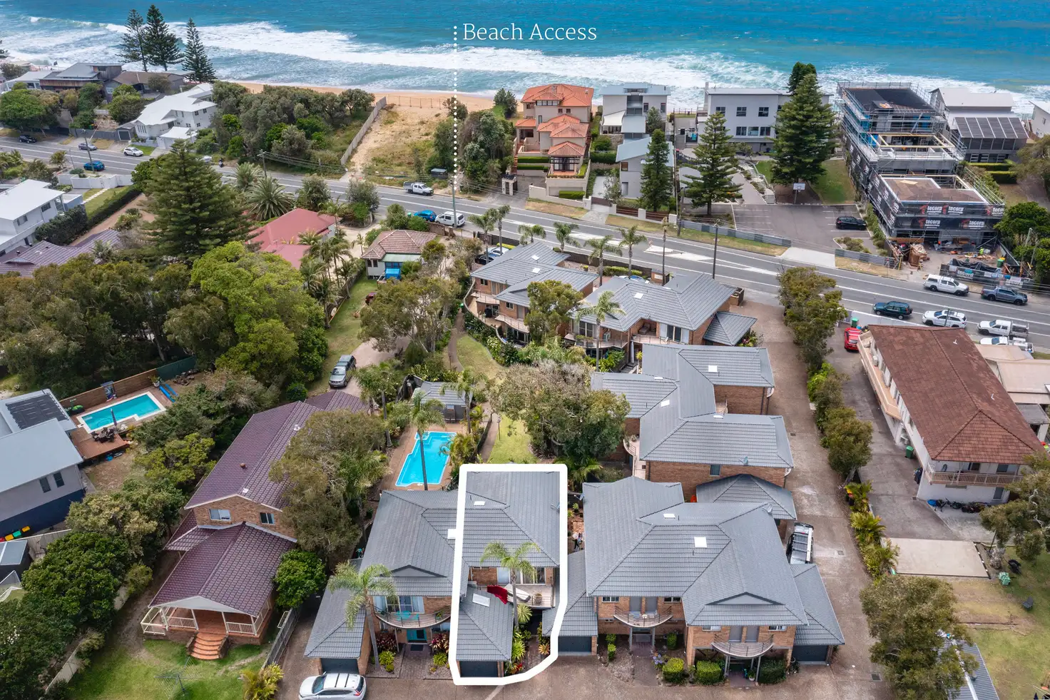 Main view of Homely townhouse listing, 10/58 Ocean View Drive, Wamberal NSW 2260