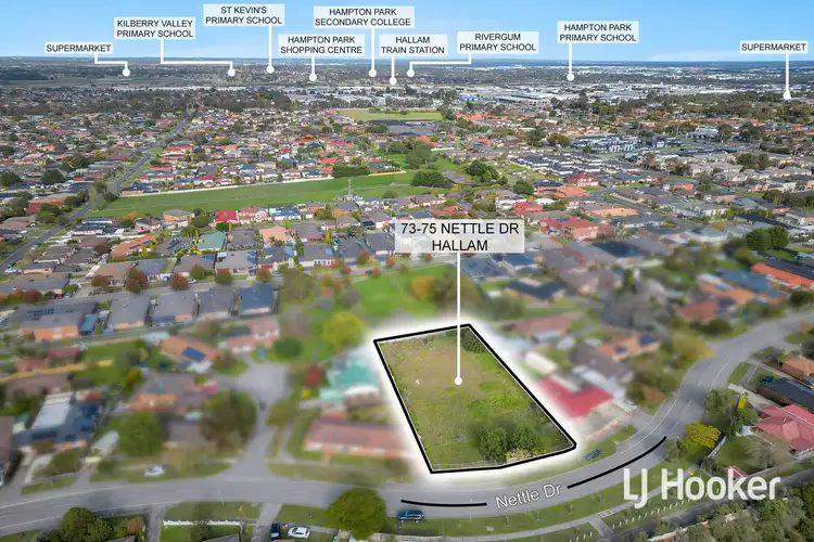 Second view of Homely land listing, 73-75 Nettle Drive, Hallam VIC 3803