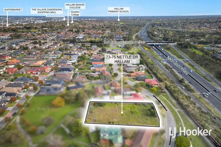 Third view of Homely land listing, 73-75 Nettle Drive, Hallam VIC 3803