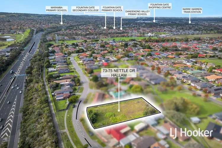 Fourth view of Homely land listing, 73-75 Nettle Drive, Hallam VIC 3803