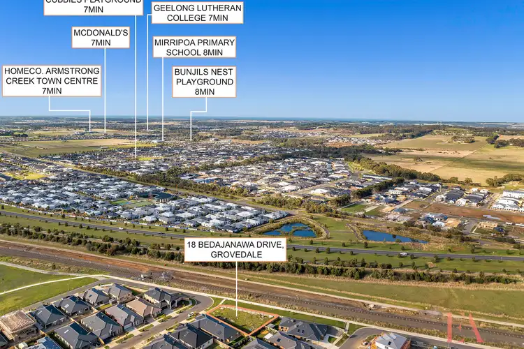 Second view of Homely land listing, 18 Bedajanawa Drive, Grovedale VIC 3216