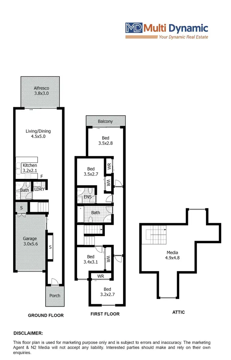 Second view of Homely townhouse listing, 7/25-29 Grange Avenue, Schofields NSW 2762