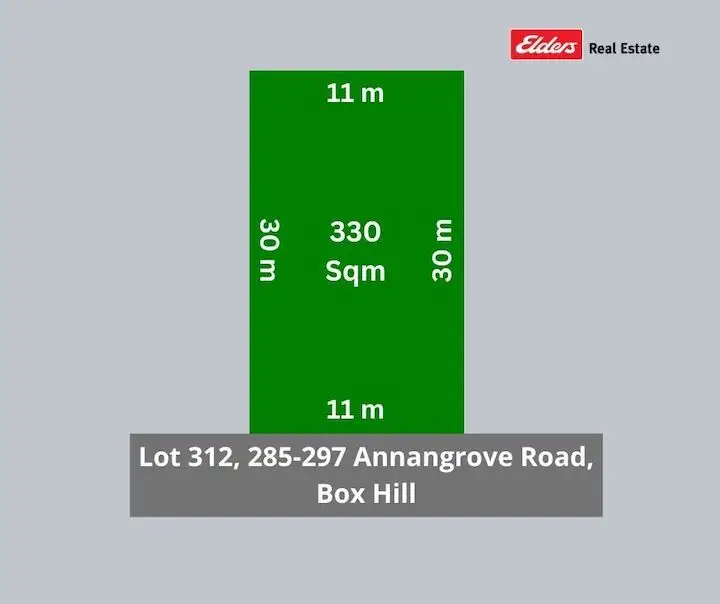 Main view of Homely land listing, LOT 312, 285-297 Annangrove Road, Box Hill NSW 2765