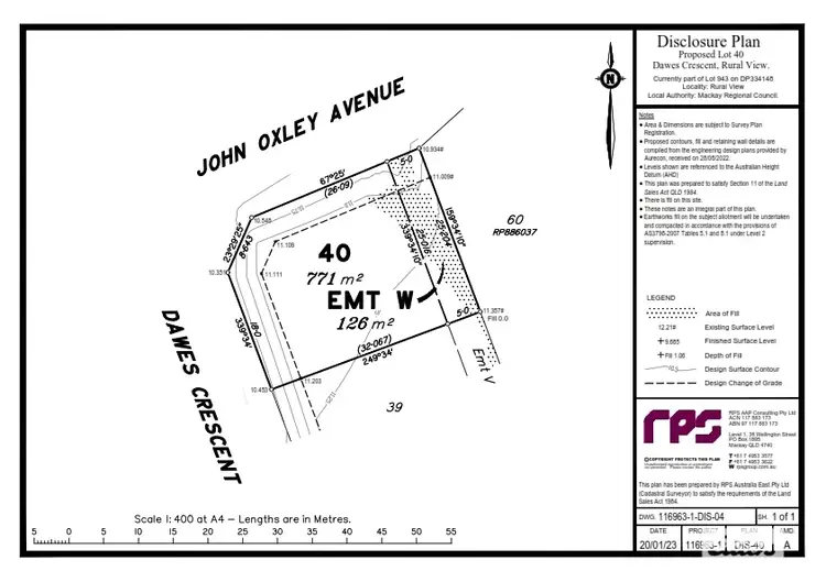 Third view of Homely land listing, LOT 40 Dawes Crescent, Rural View QLD 4740