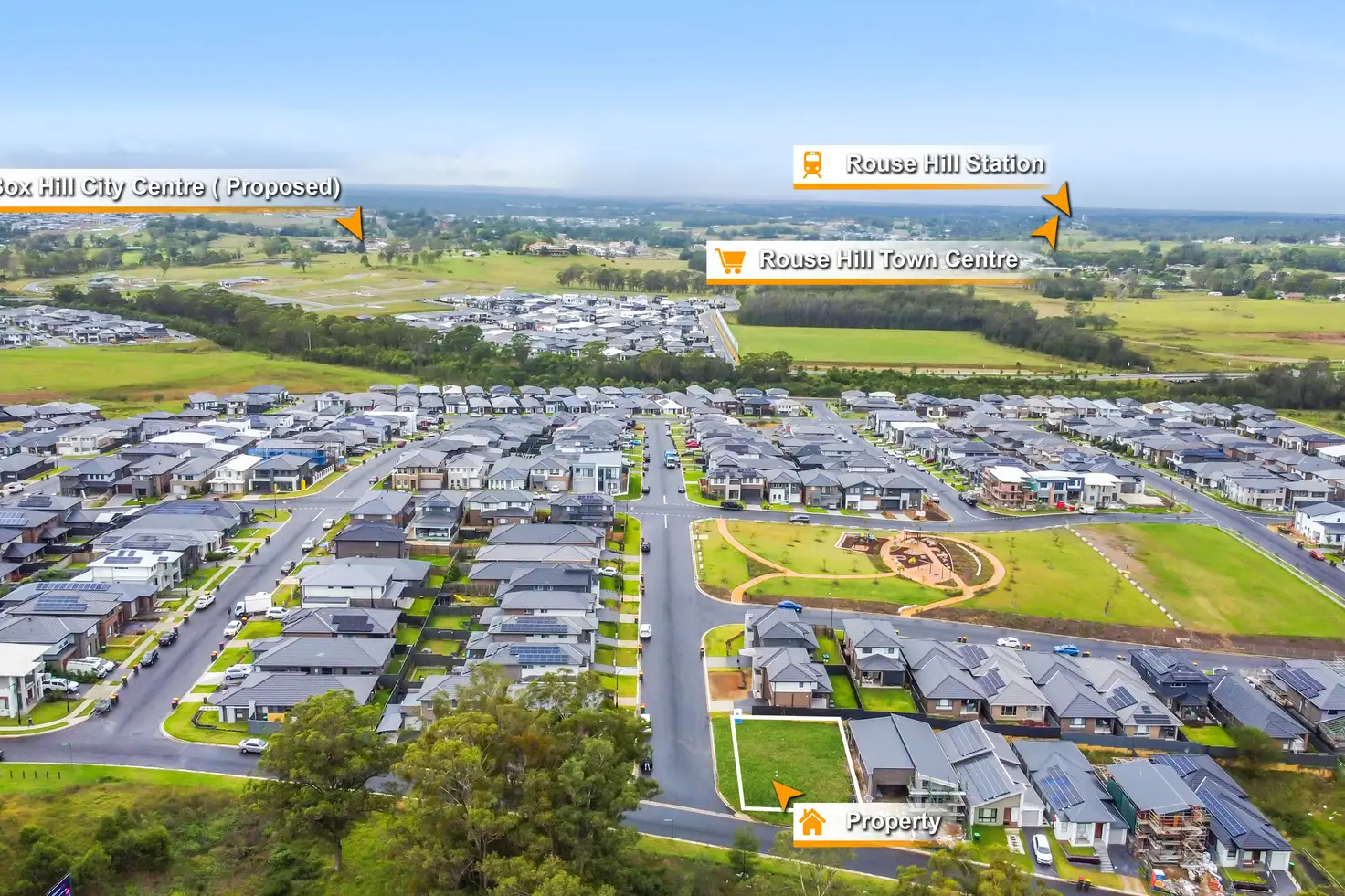 Main view of Homely land listing, 73 Hannaford Avenue, Box Hill NSW 2765