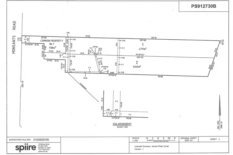 Fourth view of Homely land listing, LOT 1, 51A Monsants Road, Maiden Gully VIC 3551