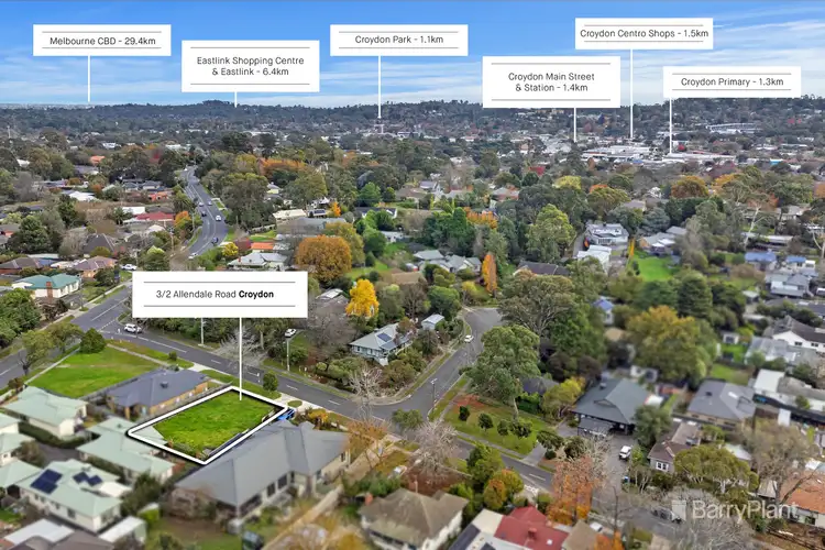 Second view of Homely land listing, 3/2 Allendale Road, Croydon VIC 3136