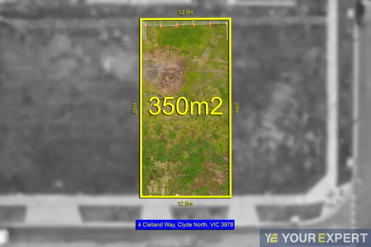 Main view of Homely land listing, 4 Clelland Way, Clyde North VIC 3978