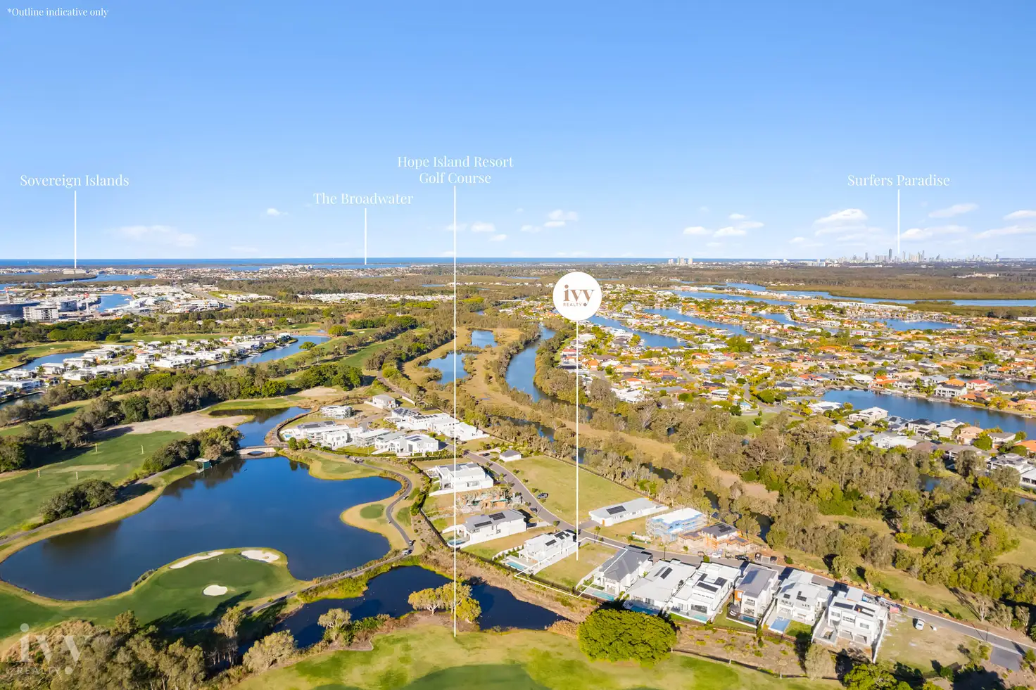 Main view of Homely land listing, 9223 Peter Senior Drive, Hope Island QLD 4212