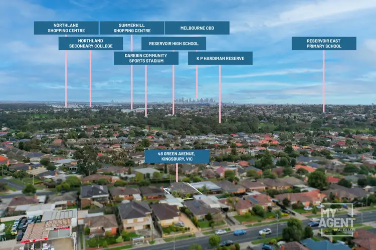 Second view of Homely house listing, 48 Green Avenue, Kingsbury VIC 3083