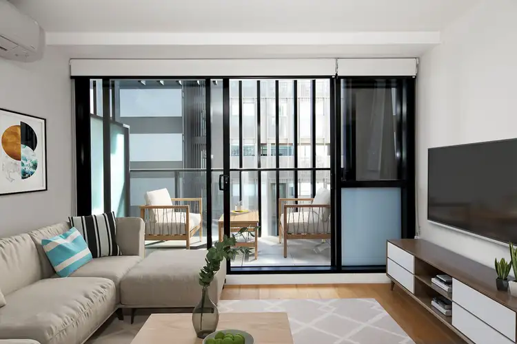 Second view of Homely apartment listing, 908/83 Flemington Road, North Melbourne VIC 3051