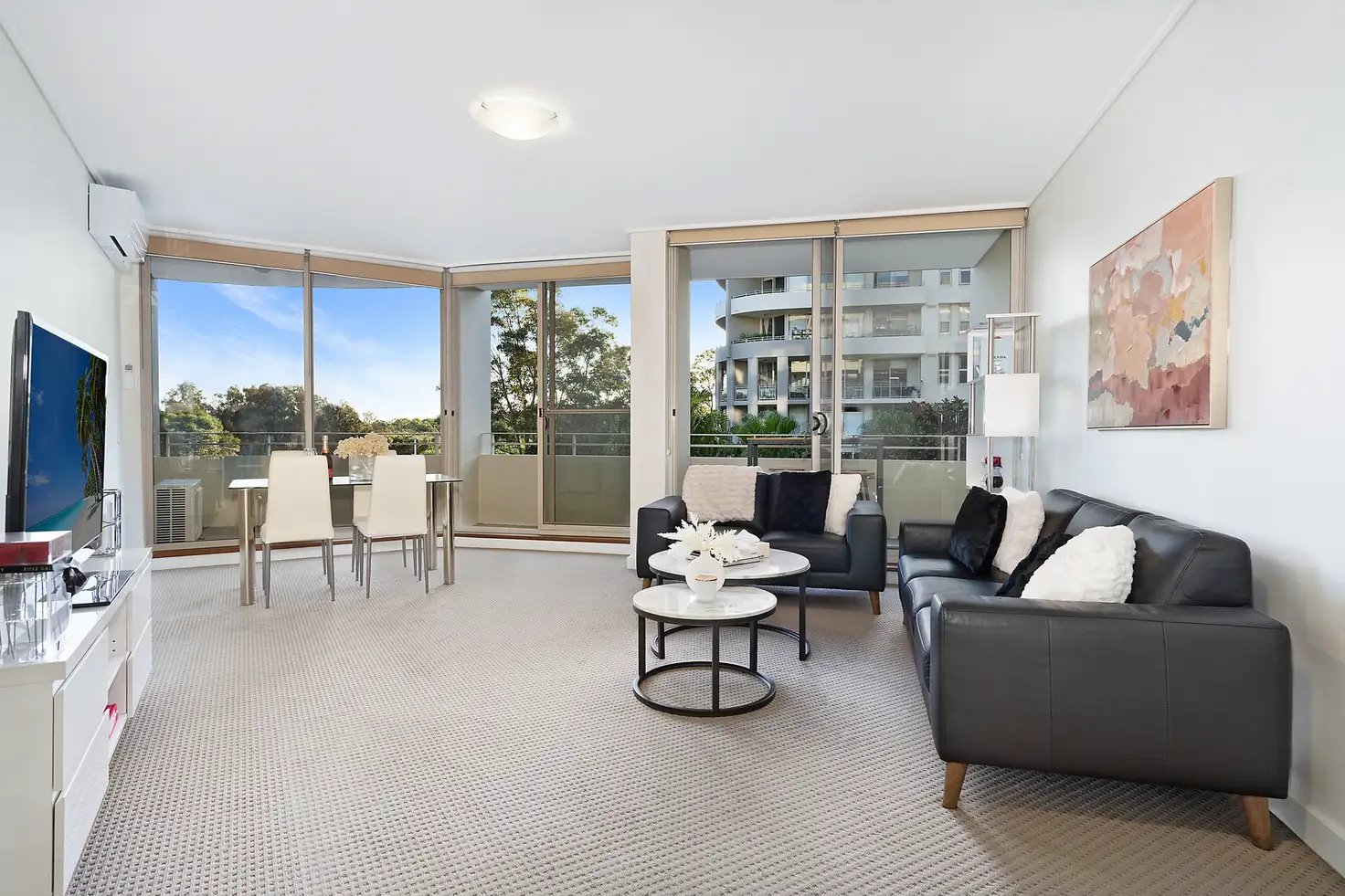 Main view of Homely unit listing, 302/2 The Piazza, Wentworth Point NSW 2127