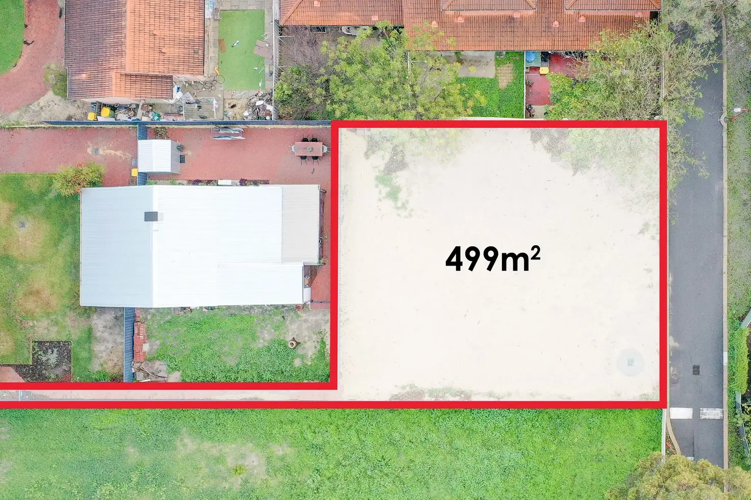 Main view of Homely land listing, 208A Hicks Street, Gosnells WA 6110