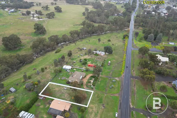 Main view of Homely land listing, 68 Simson Street, Carisbrook VIC 3464