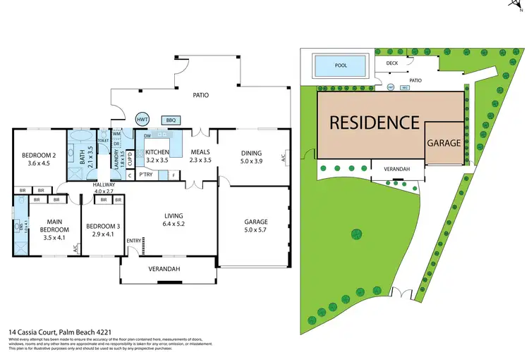 Fifth view of Homely house listing, 14 Cassia Court, Palm Beach QLD 4221