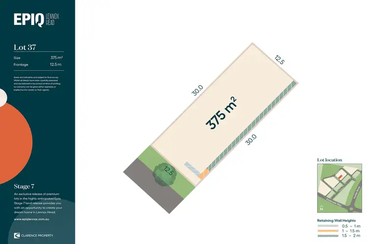 Main view of Homely land listing, LOT 37 Release 7 Epiq, Lennox Head NSW 2478