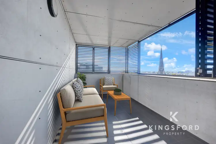Second view of Homely apartment listing, 608/1C Michael Street, Brunswick VIC 3056