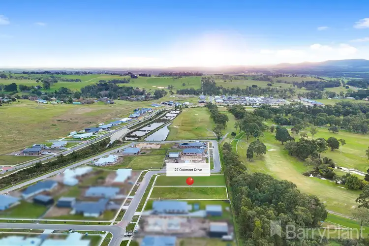 Second view of Homely land listing, 27 Oakmont Drive, Drouin VIC 3818
