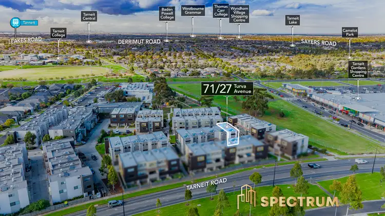 Second view of Homely townhouse listing, 71/27 Turva Avenue, Tarneit VIC 3029