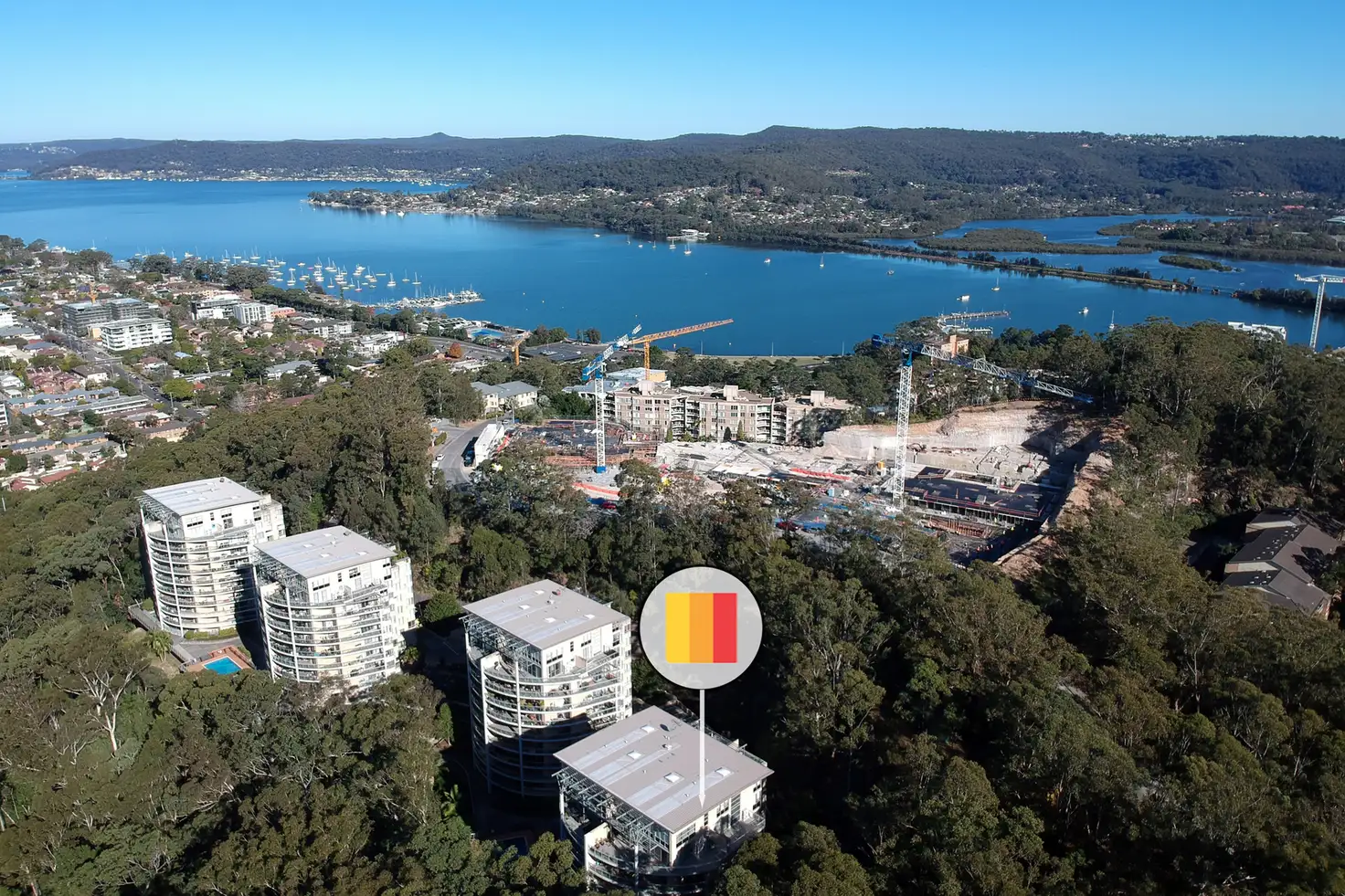 Main view of Homely unit listing, 454/80 John Whiteway Drive, Gosford NSW 2250