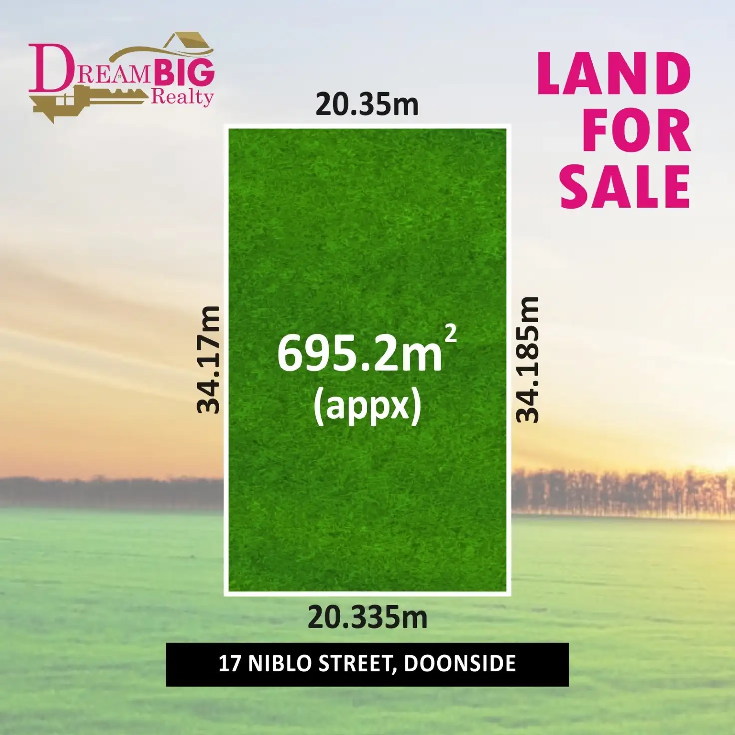 Main view of Homely land listing, 17 Niblo Street, Doonside NSW 2767