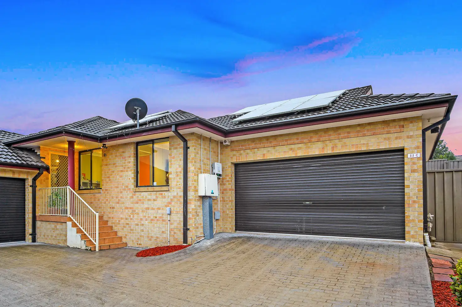 Main view of Homely semi-detached listing, 55c Girraween Road, Girraween NSW 2145