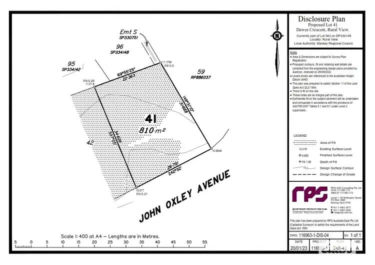Third view of Homely land listing, LOT 41 John Oxley Avenue, Rural View QLD 4740