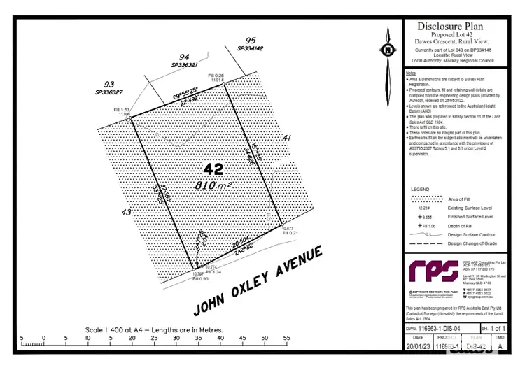 Third view of Homely land listing, LOT 42 John Oxley Avenue, Rural View QLD 4740